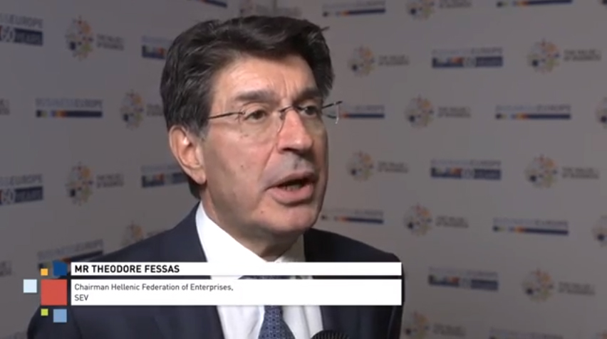 BusinessEurope Day 2018 – Meet our guests: Theodore Fessas
