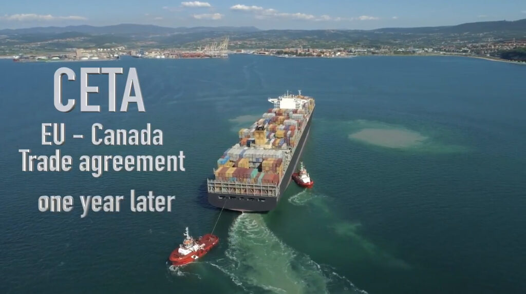 CETA: one year later