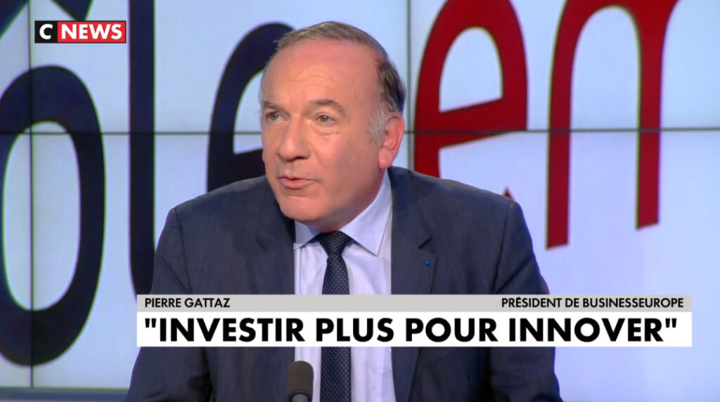 PUNCHLINE – Interview with Pierre Gattaz (in French)