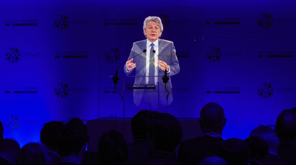 BUSINESSEUROPE DAY 2020 – 5 March – Video message by Mr Thierry Breton