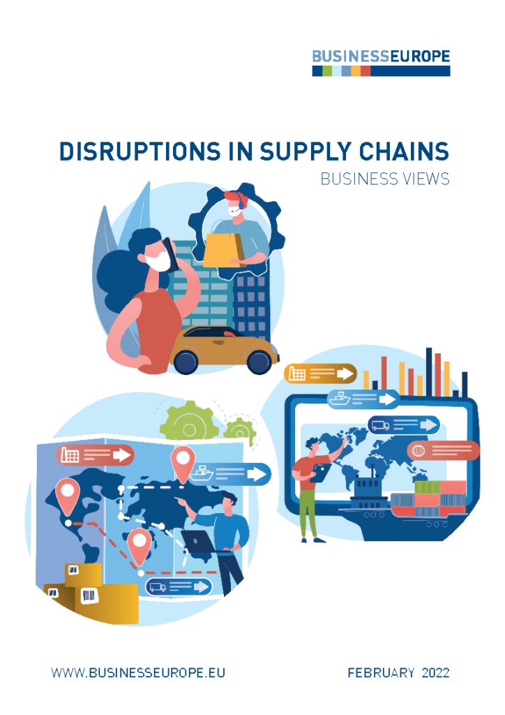Disruptions in supply chains – Business views