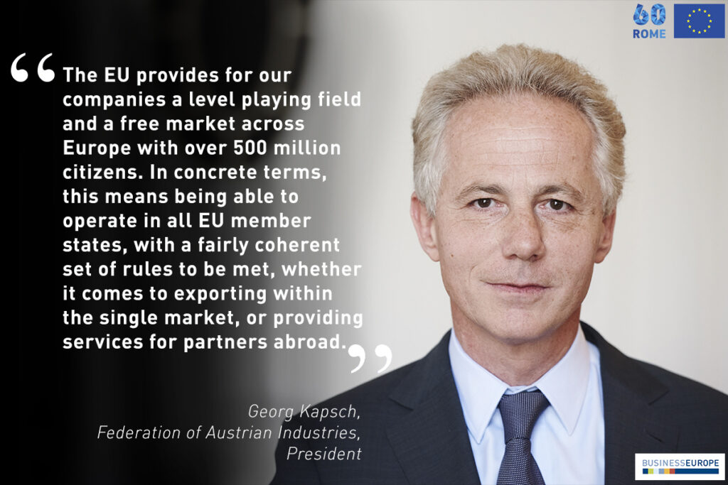 The future of Europe – Georg Kapsch, Austria