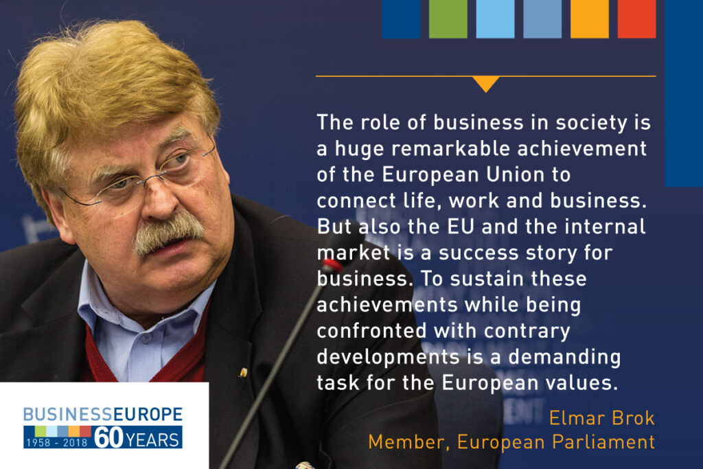 MEP Elmar Brok