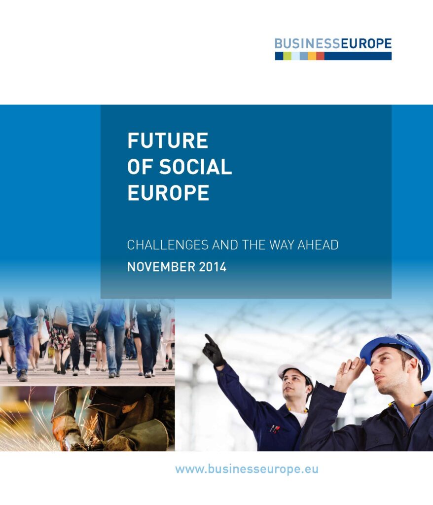 The future of social Europe depends on our competitiveness