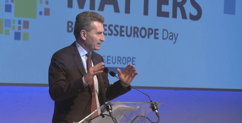 BusinessEurope Day 2014 – Speech by Mr Günther Oettinger, European Commissioner for Energy