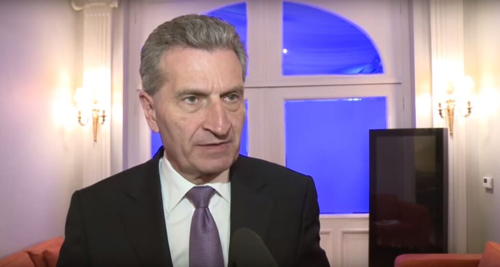 BusinessEurope Day 2015 – Commissionner Günther H. Oettinger