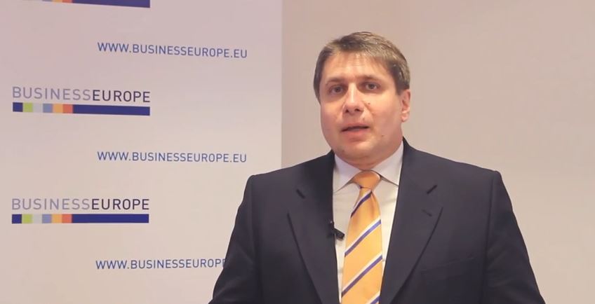 Markus J. Beyrer, Director General of BusinessEurope on the need of a strong, competitive industry
