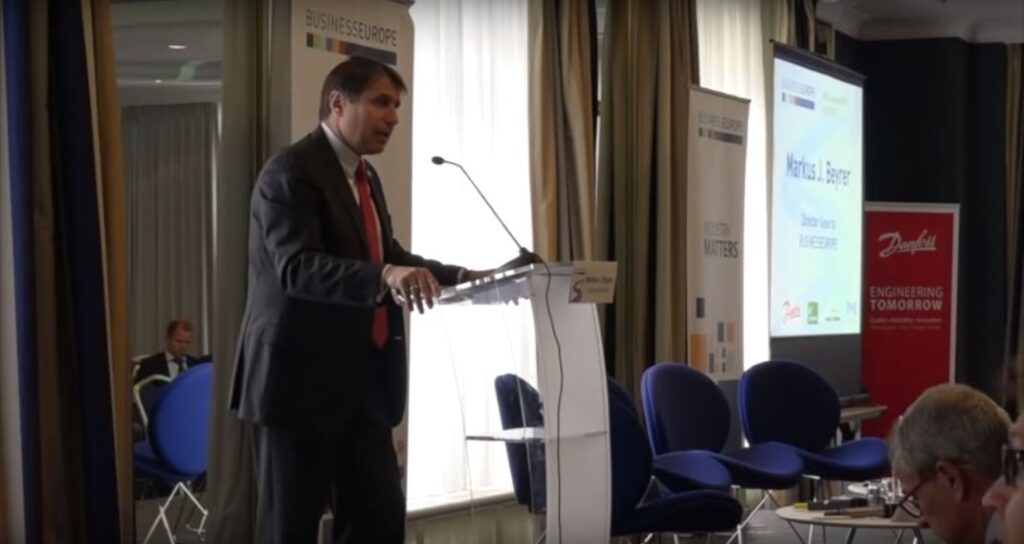 Markus J. Beyrer, Director General of BusinessEurope – On the road to Paris “How EU companies are leading on energy efficiency”