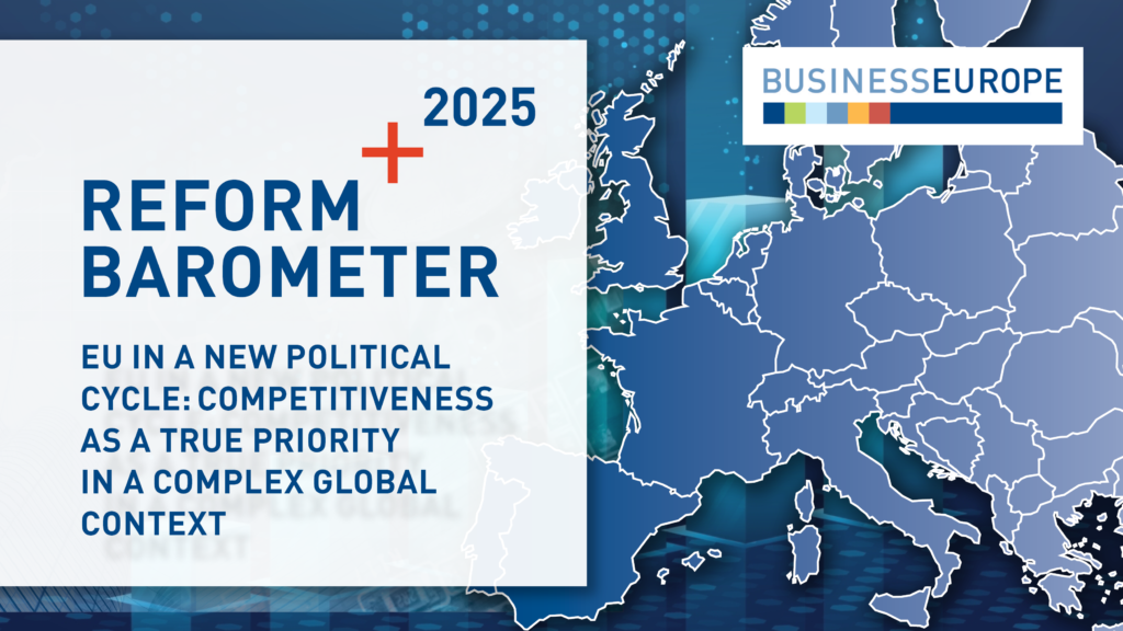 Reform Barometer 2025: High regulatory burden continues to deter investment