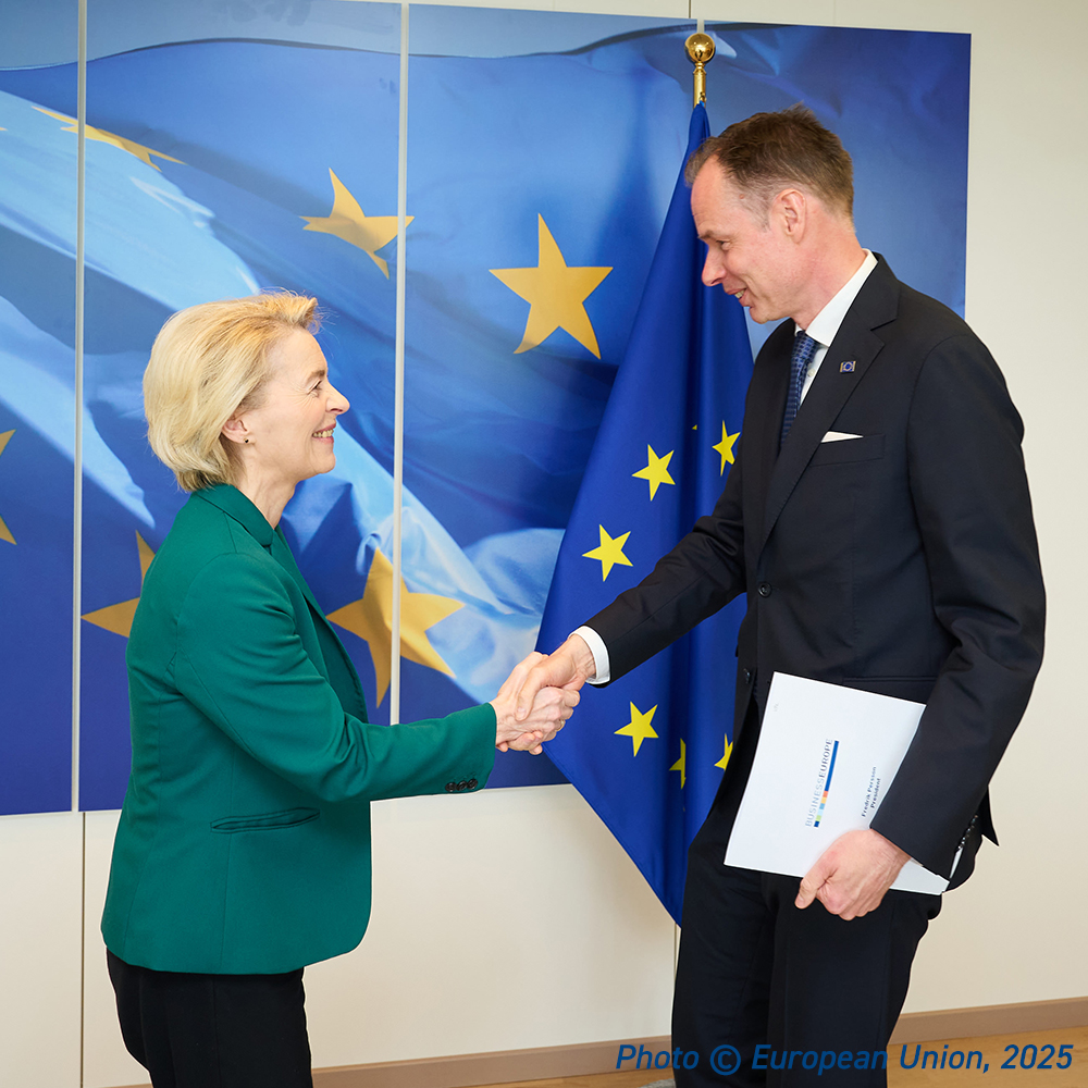 Exchange on business priorities with President von der Leyen