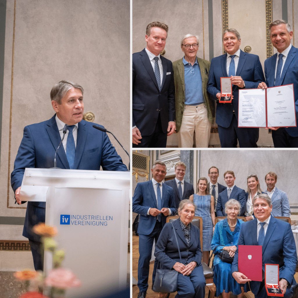 Markus J. Beyrer receives Austrian Grand Decoration of Honour