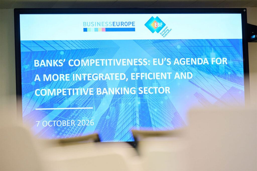 Banks’ competitiveness: EU’s agenda for a more integrated, efficient and competitive banking sector